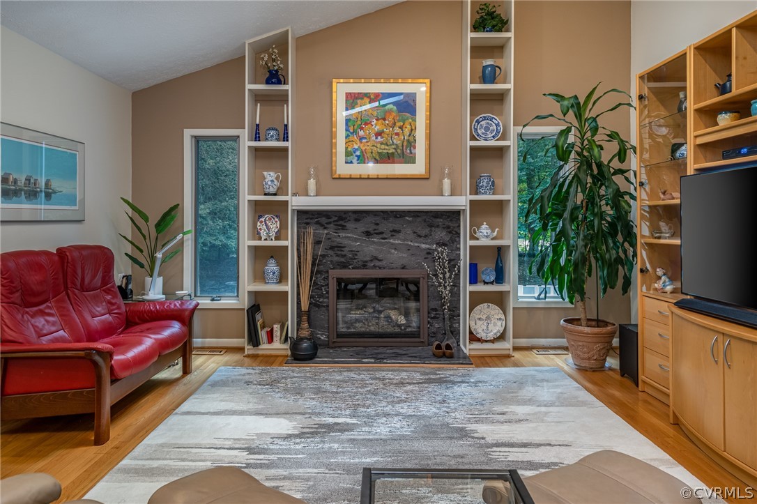 133 Daingerfield Road Williamsburg, VA 23185 - Photo 4 of 39 Family room with gas fireplace.