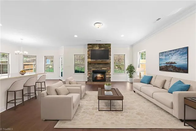 $375,150 | 2962 Flat Rock Drive, Winston-Salem, NC 27127