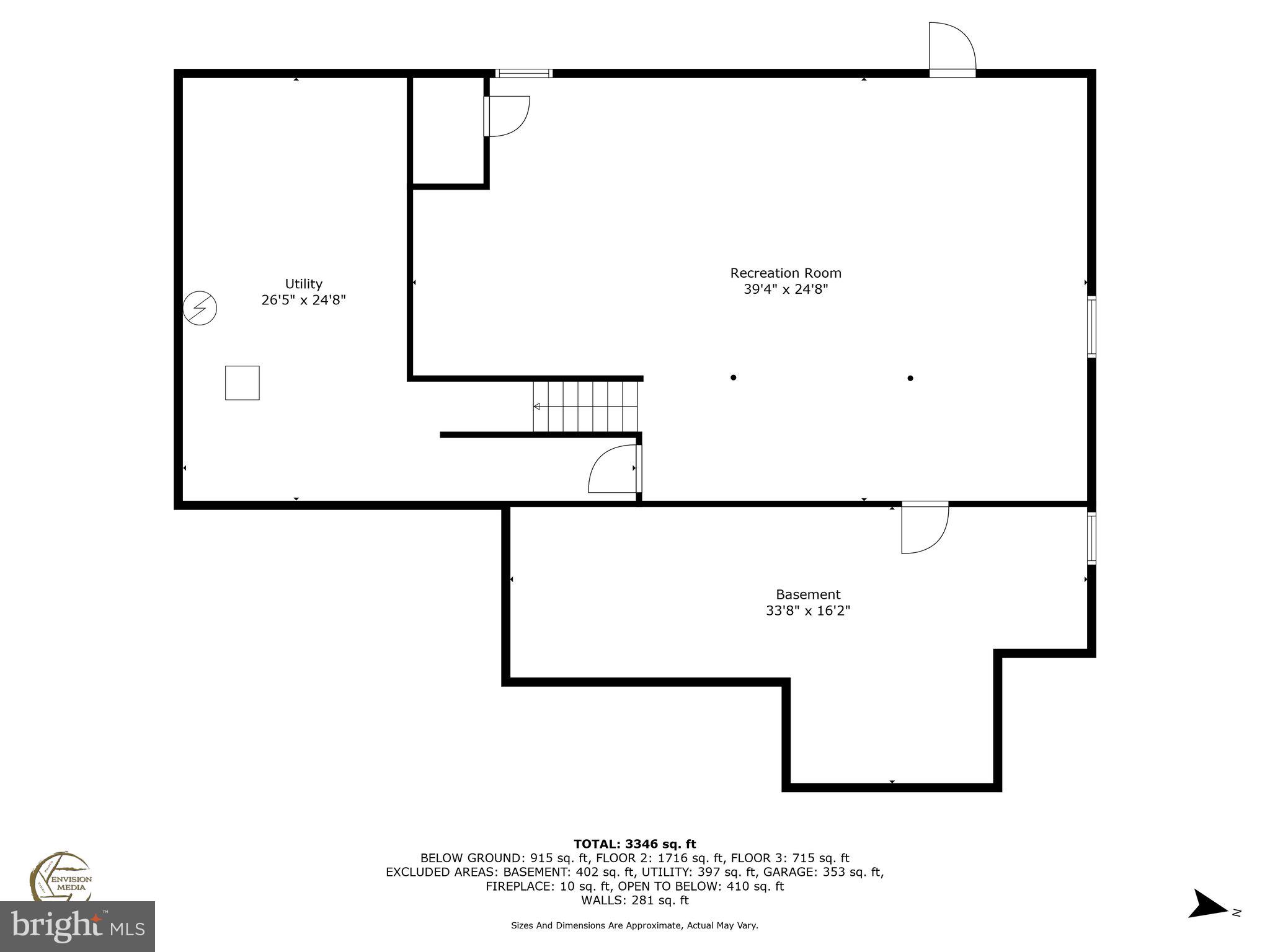 205 Tiger Way Boonsboro, MD 21713 - Photo 33 of 33 a picture of a room with a white wall and a white refrigerator