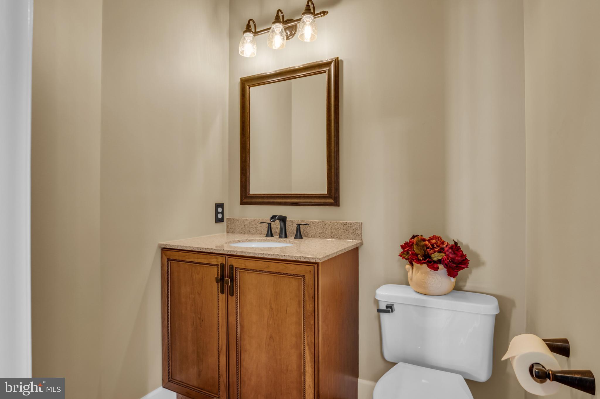 6014 Three Rivers Drive Harrisburg, PA 17112 - Photo 38 of 49 Elegant half-bath with warm tones and charm.