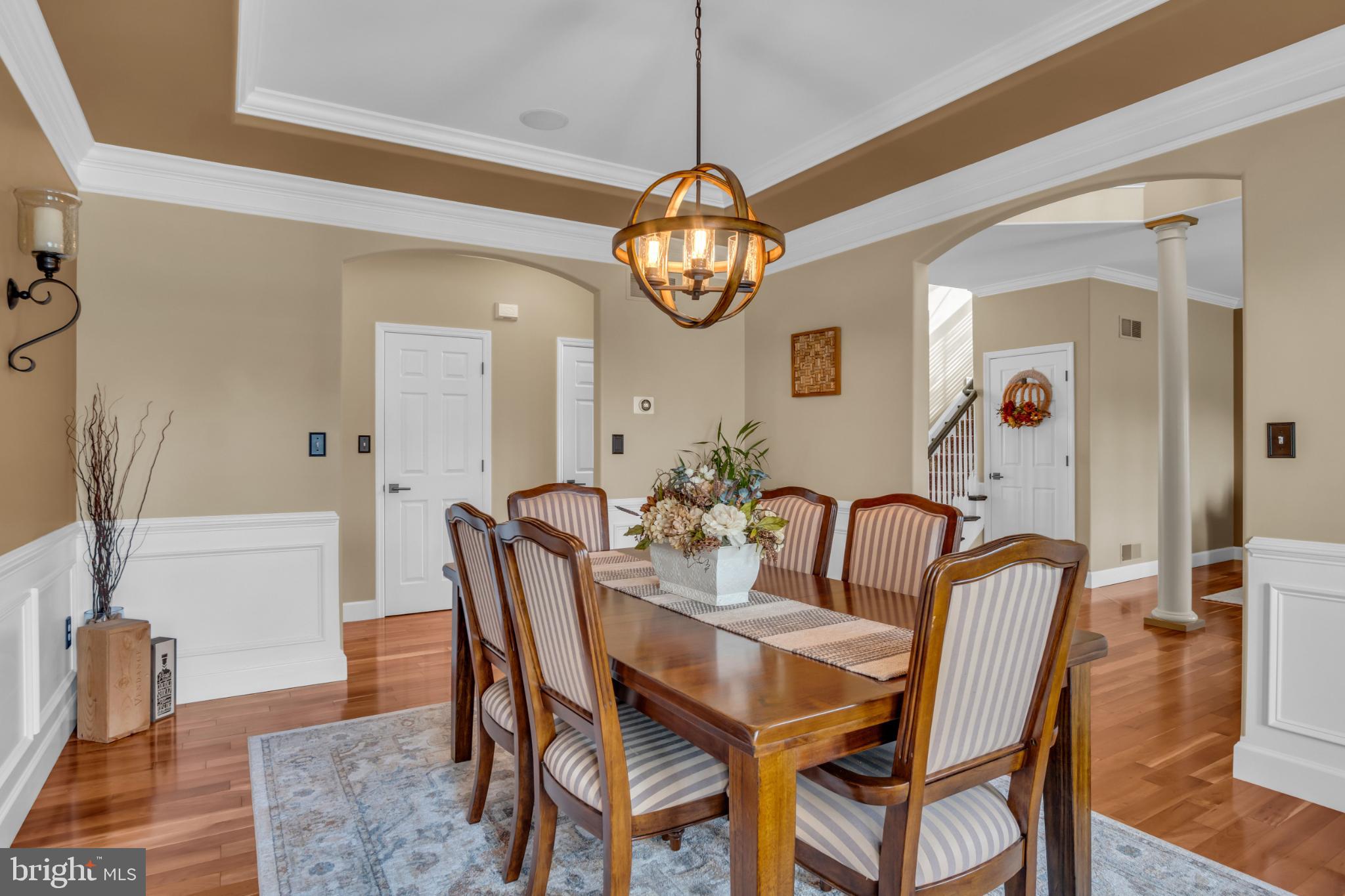6014 Three Rivers Drive Harrisburg, PA 17112 - Photo 7 of 49 Elegant dining space with warm tones.