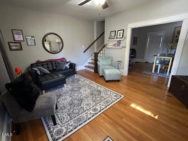 1403 Mordecai Drive Raleigh, NC 27604 - Photo 17 of 38 1405 living room