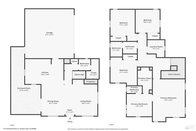 $574,900 | 117 Summertime Lane, Suisun City, CA 94585