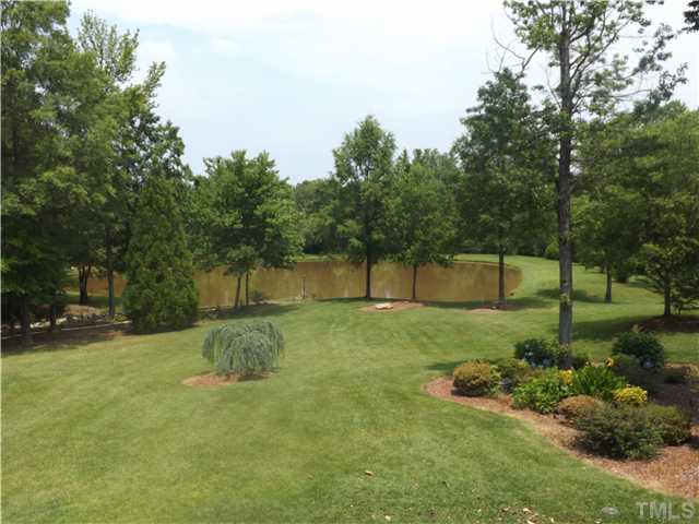 Beautiful landscaping and pond!