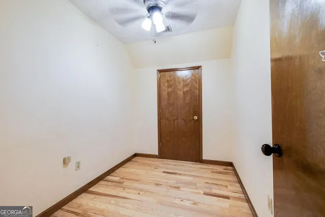wooden floor in an empty room