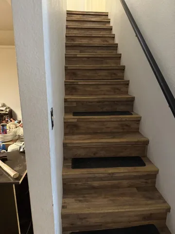 a view of a elevator in a bathroom