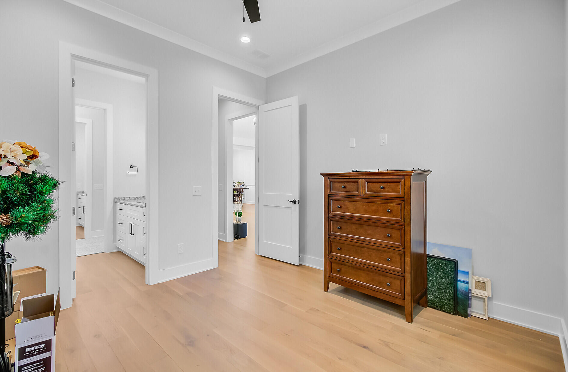614 Cummings Chapel Road Ridgeville, SC 29472 - Photo 46 of 68 47. Crown molding in bedrooms