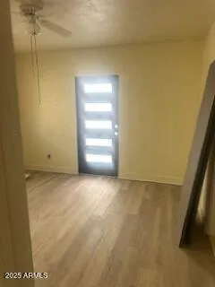 a view of empty room