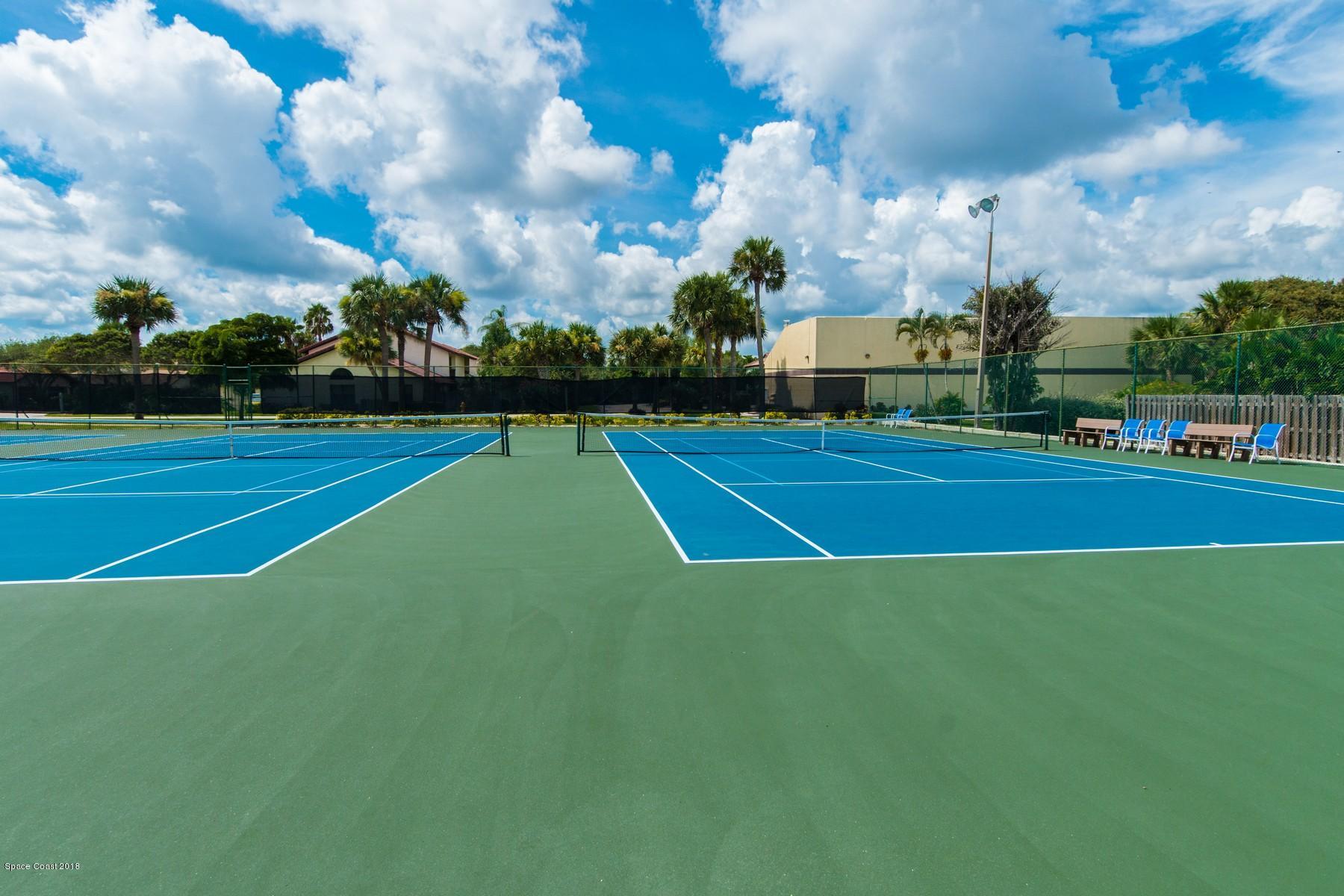 3188 Ricks Way Melbourne Beach, FL 32951 - Photo 19 of 23 Lighted Tennis Courts