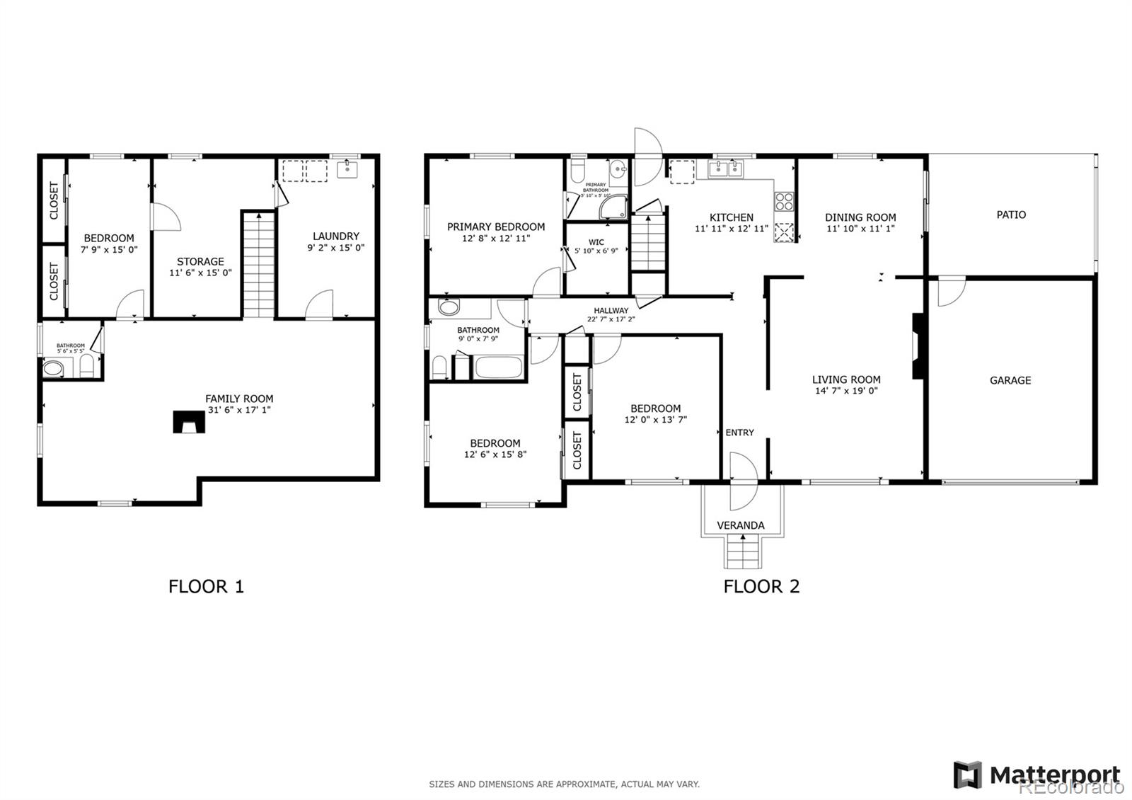 6920 West 47th Place Wheat Ridge, CO 80033 - Photo 43 of 43 a picture of a floor plan