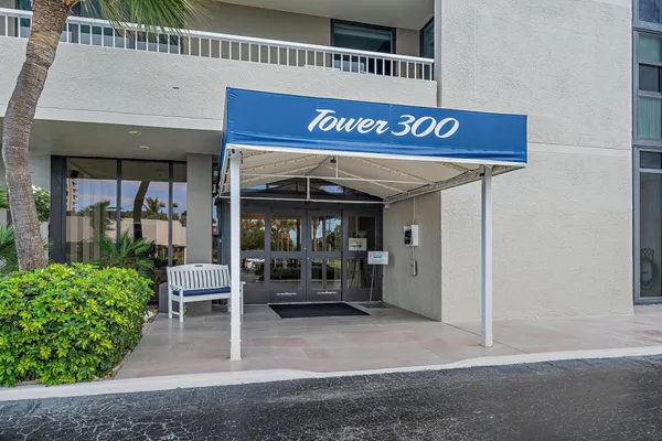 a outdoor view with a sitting space