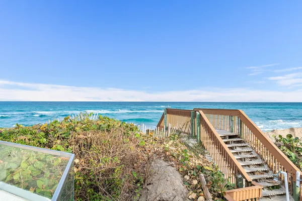 a view of a ocean with city view