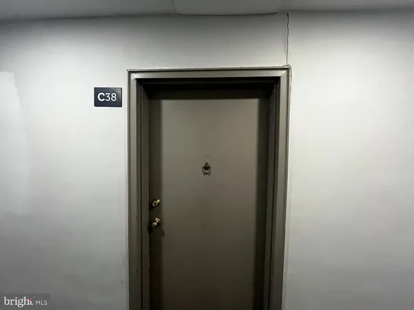 a close view of door