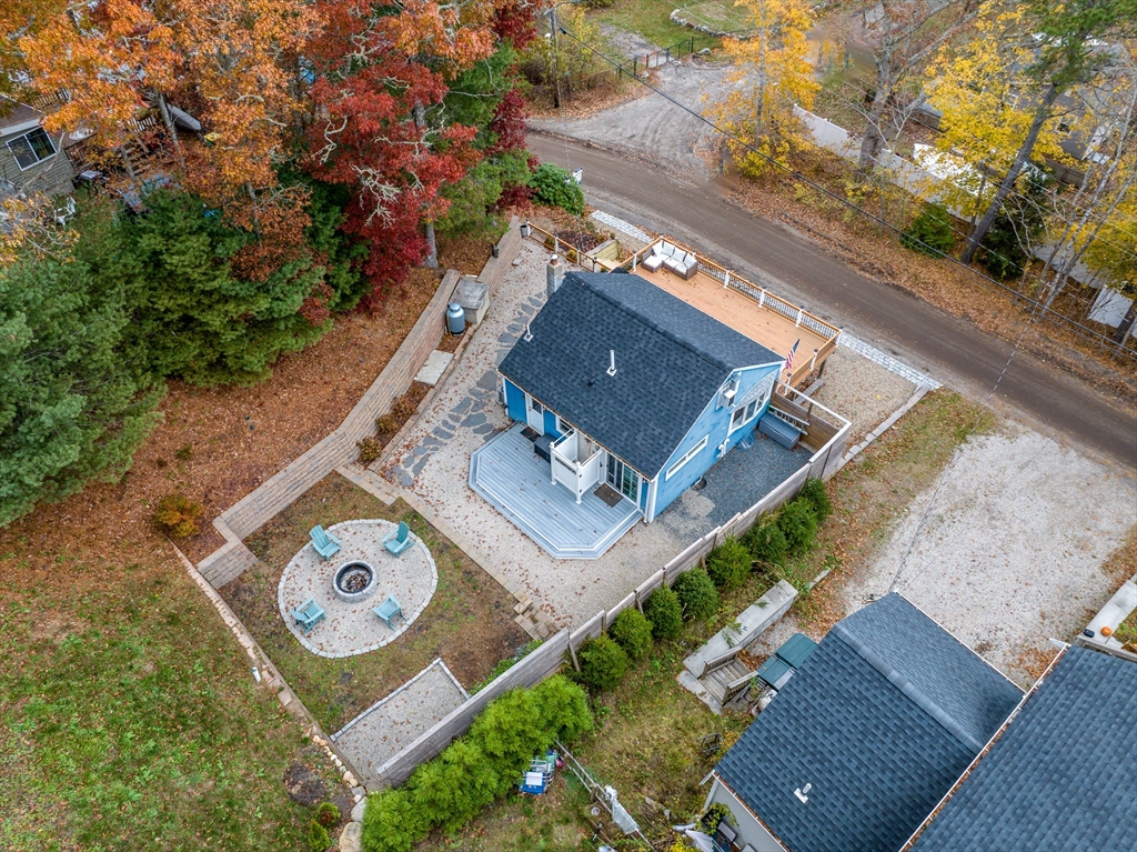 215 Roxy Cahoon Road Plymouth, MA 02360 - Photo 39 of 40 a view of yard from deck