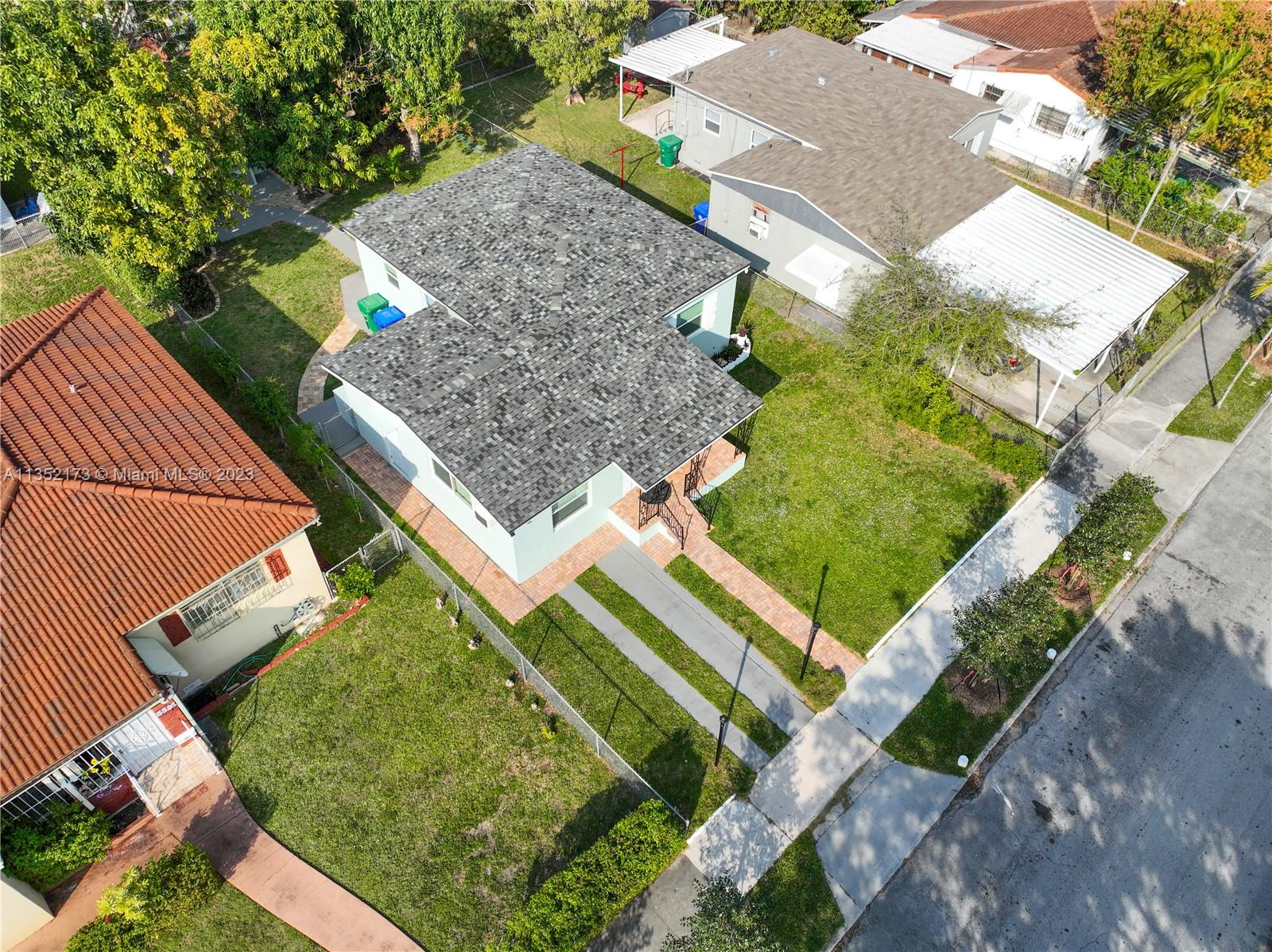 5571 Southwest 5th Terrace Miami, FL 33134 - Photo 33 of 37 an aerial view of a house