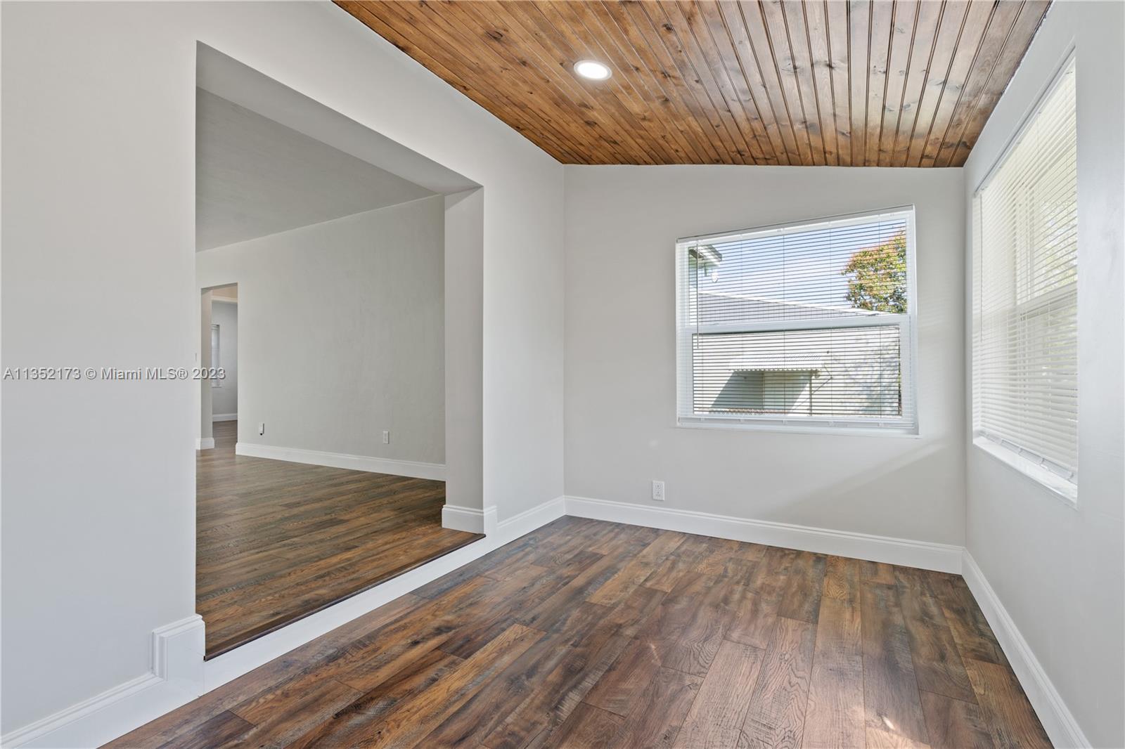 5571 Southwest 5th Terrace Miami, FL 33134 - Photo 8 of 37 a view of empty room with wooden floor