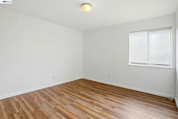 wooden floor in a room