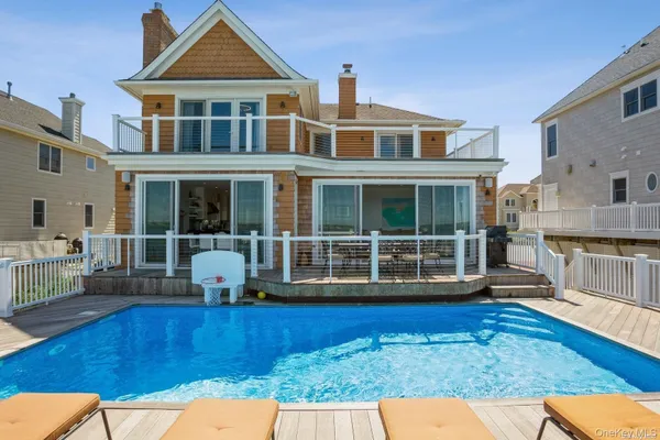 a house view with a sitting space