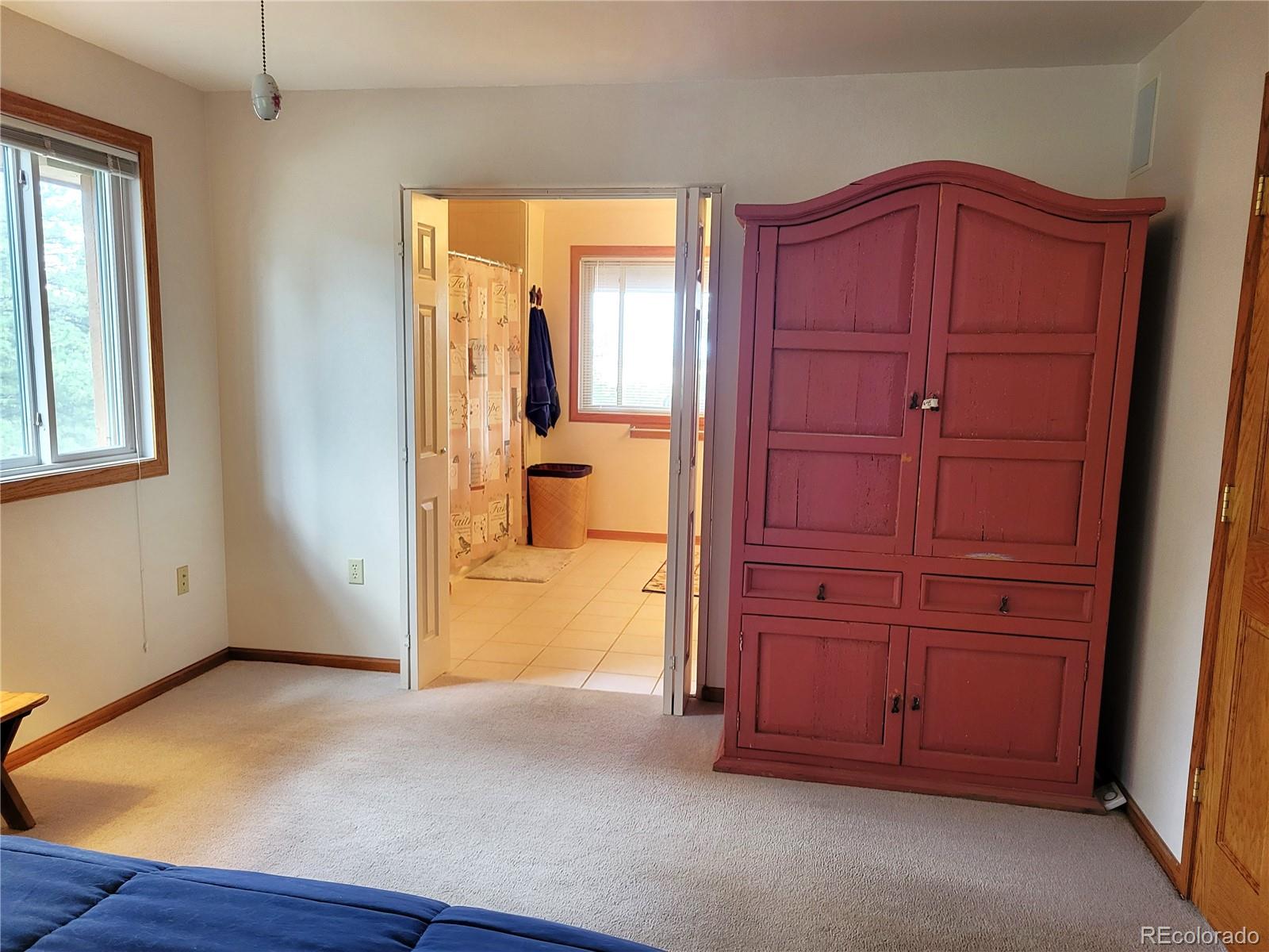 5076 Campfire Road Hartsel, CO 80449 - Photo 9 of 35 an empty room with windows closet and cabinet
