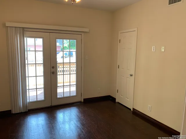 a view of a house with a porch