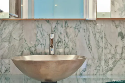 a view of a bathtub in a bathroom