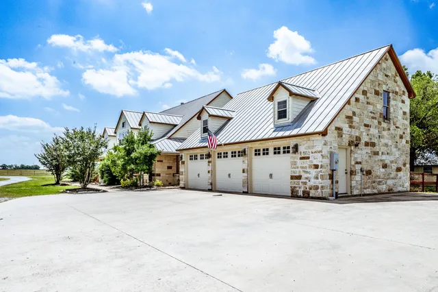 a view of outdoor space with garden