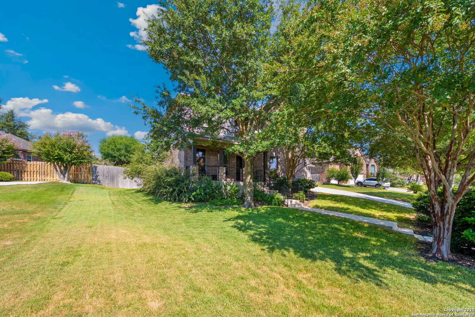 14507 John David Helotes, TX 78023 - Photo 3 of 49 a view of a swimming pool with a garden