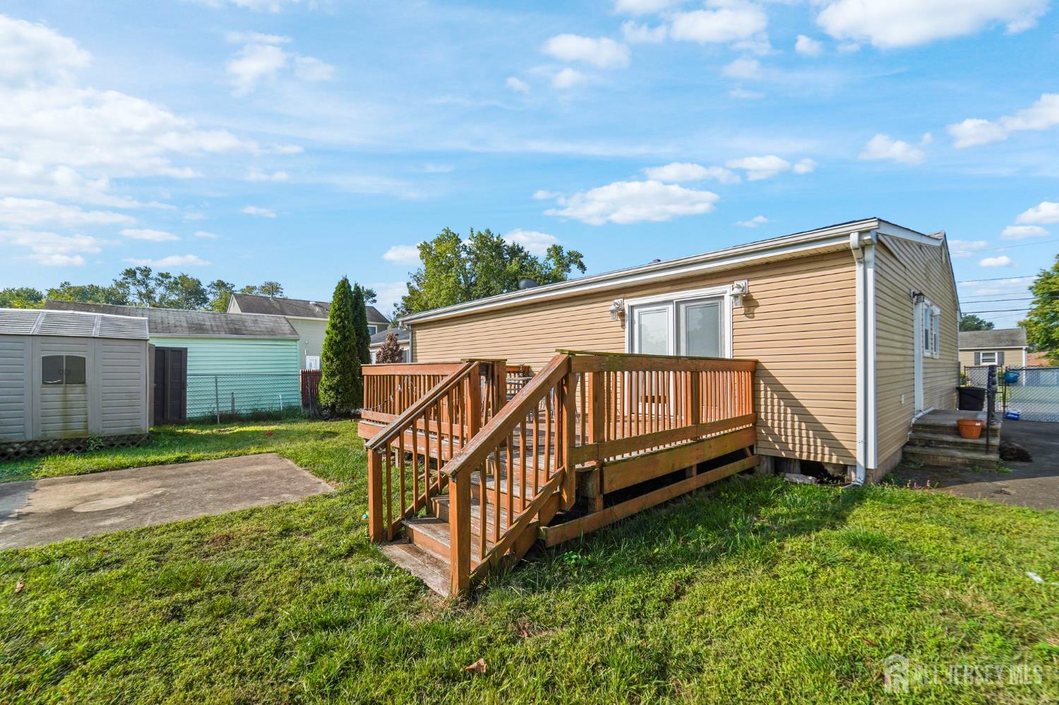 122 3rd Street Middlesex, NJ 08846 - Photo 22 of 24 a view of a backyard with a garden