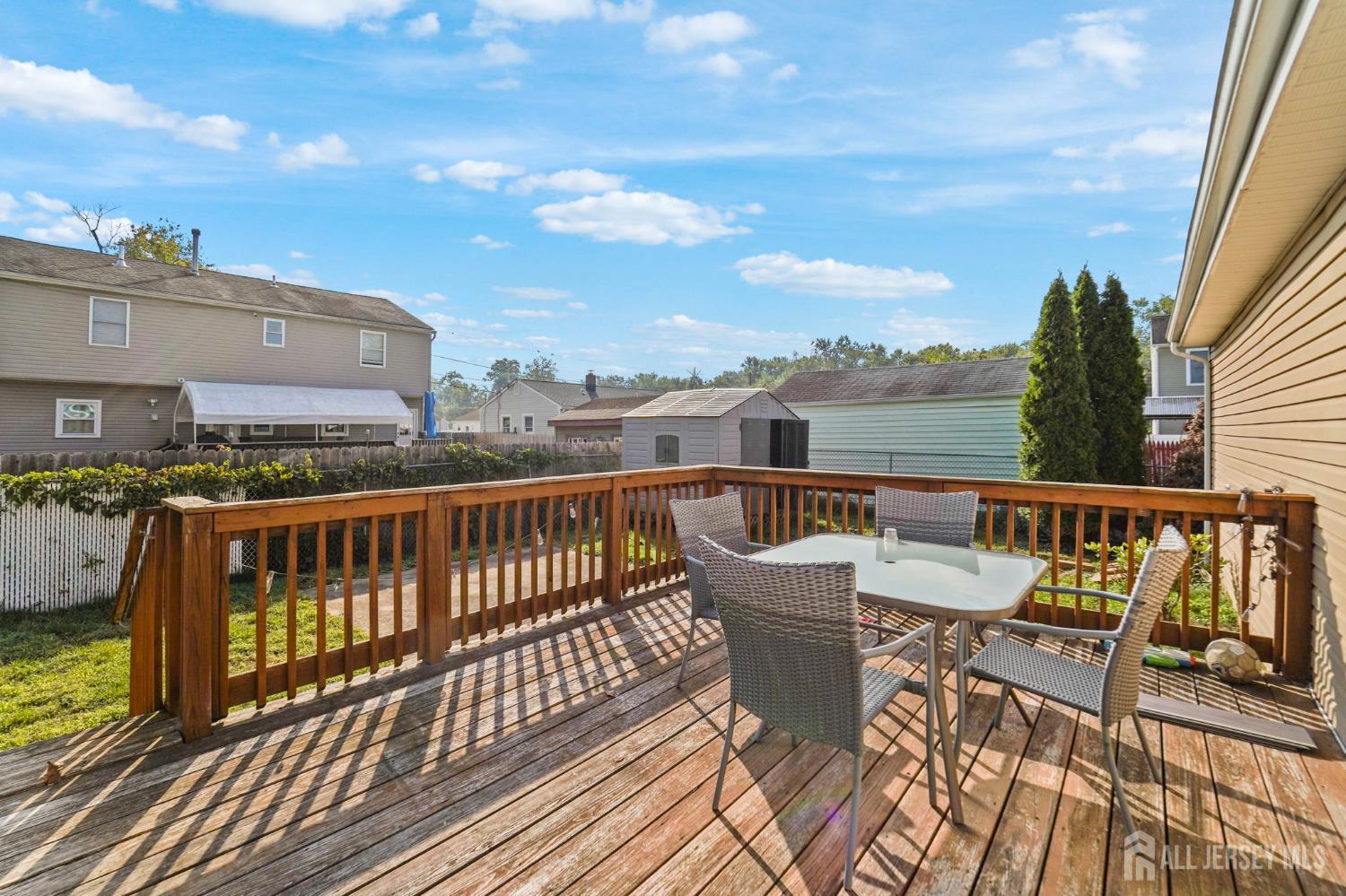 122 3rd Street Middlesex, NJ 08846 - Photo 3 of 24 a view of balcony with furniture