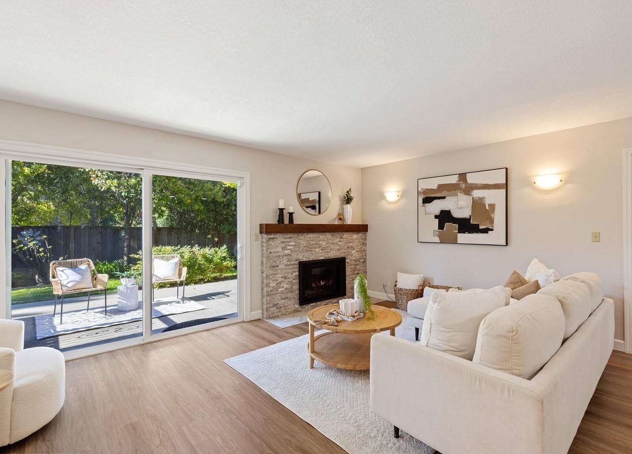 2632 Campeche Court San Ramon, CA 94583 - Photo 19 of 43 a living room with furniture and a fireplace