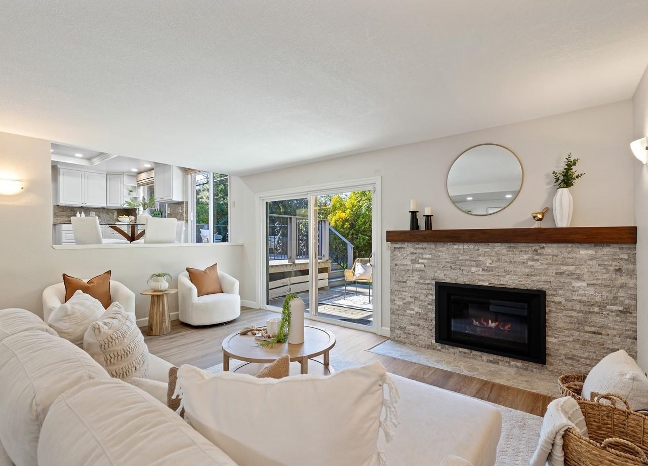 2632 Campeche Court San Ramon, CA 94583 - Photo 20 of 43 a living room with furniture and a fireplace