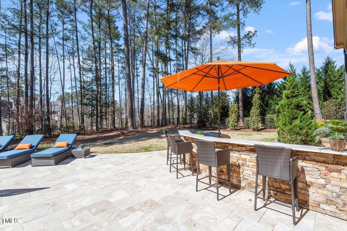 1001 Welch Lane Raleigh, NC 27614 - Photo 38 of 53 Outdoor Bar Area