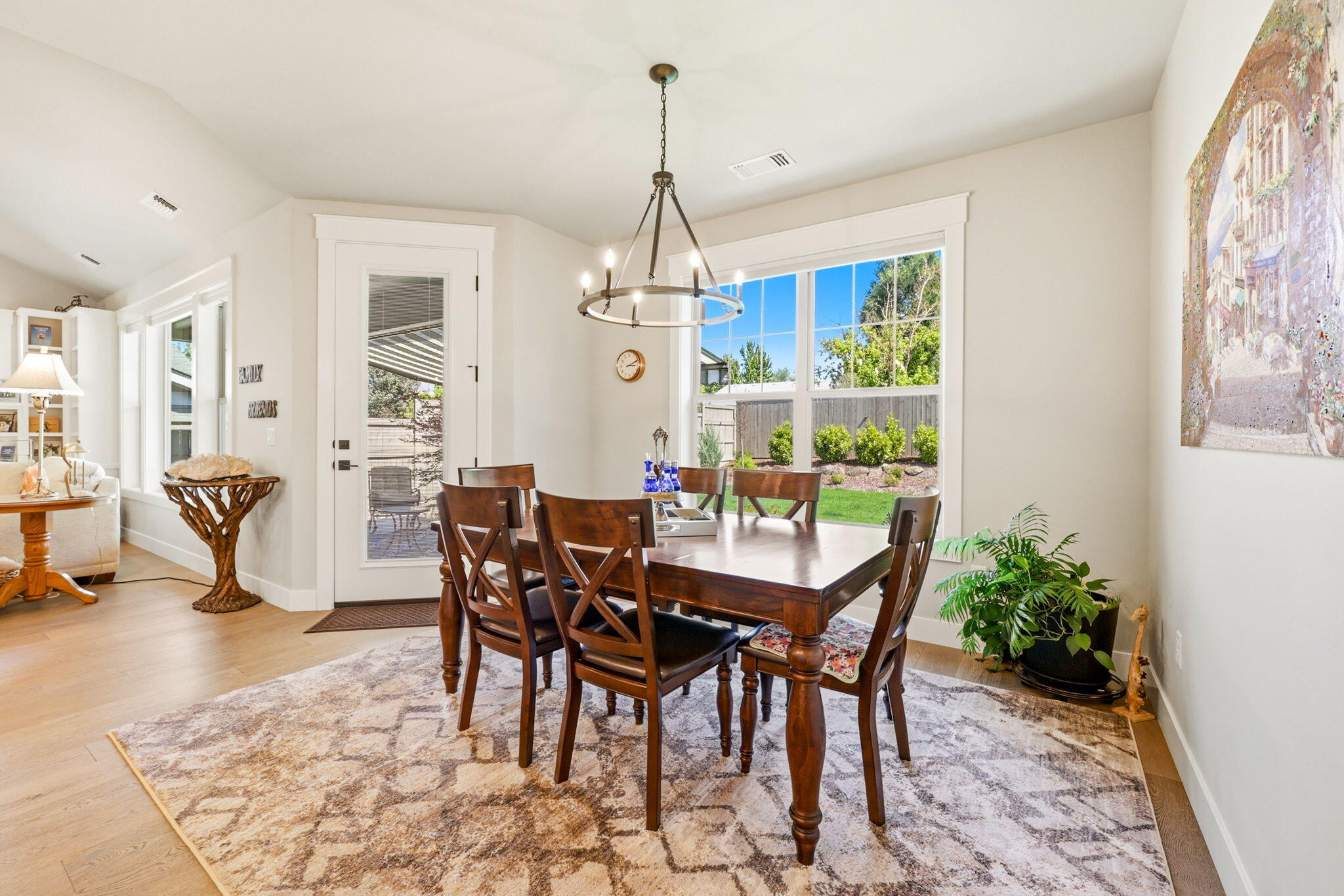 150 Timbers Lane Talent, OR 97540 - Photo 18 of 39 a view of a dining room with furniture window and outside view
