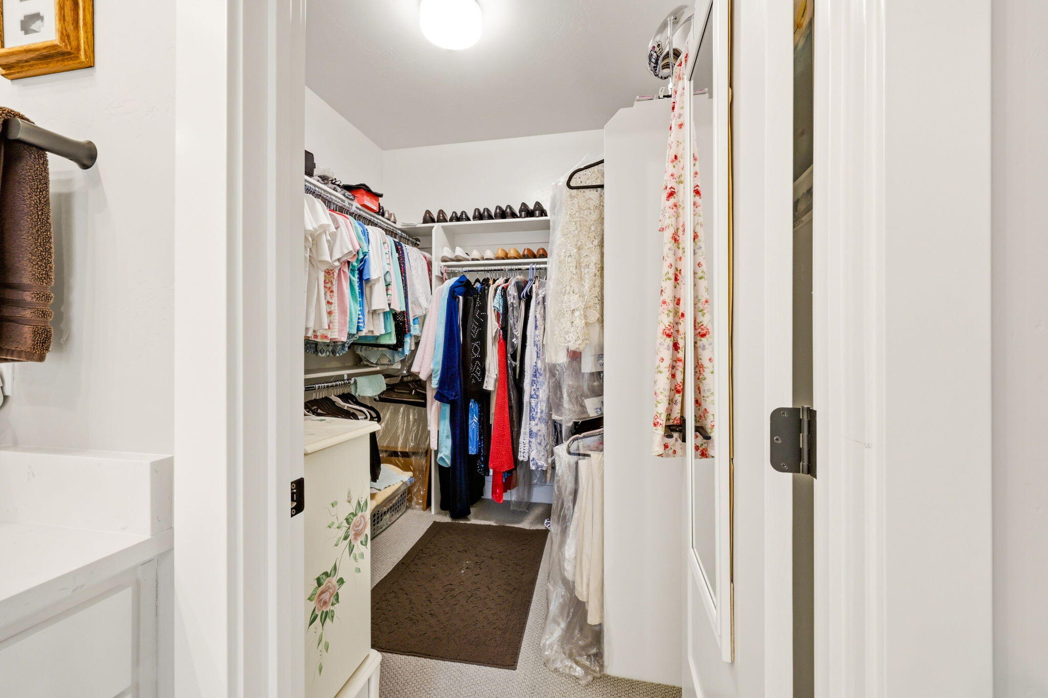150 Timbers Lane Talent, OR 97540 - Photo 25 of 39 a view of walk in closet with clothes and shoes