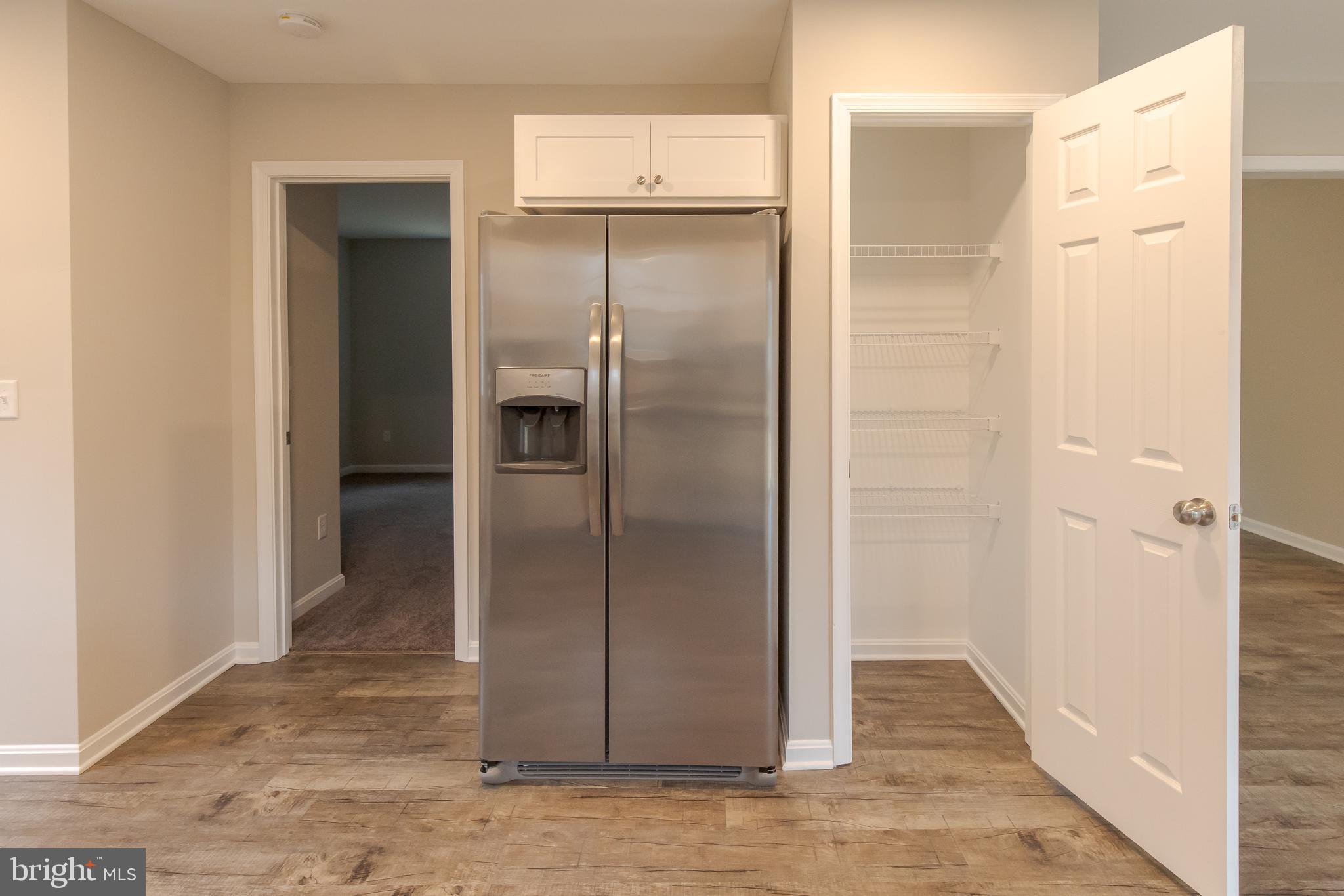 Pantry space on side of fridge