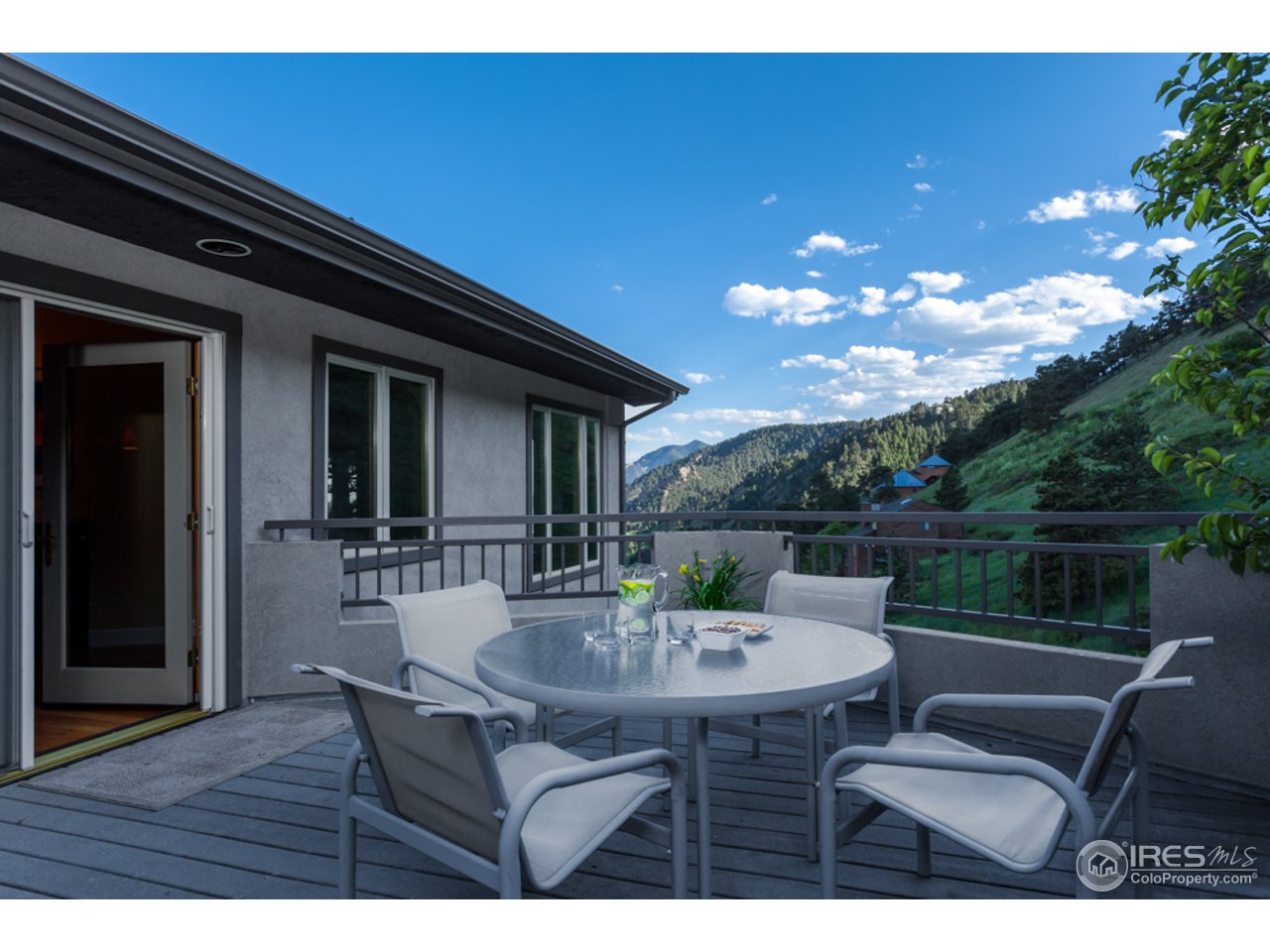 483 North Cedar Brook Road Boulder, CO 80304 - Photo 23 of 25 Deck from breakfast area