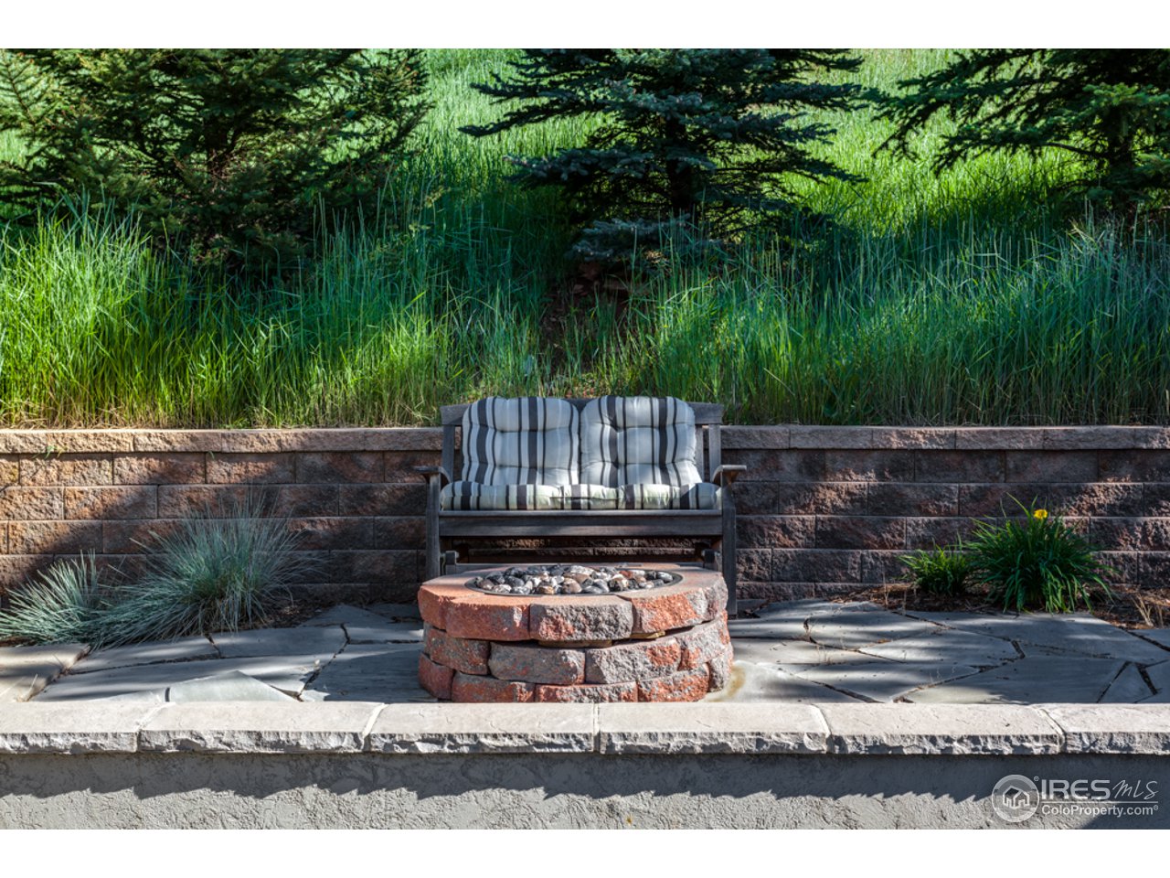 483 North Cedar Brook Road Boulder, CO 80304 - Photo 24 of 25 Deck Gas Fire Pit