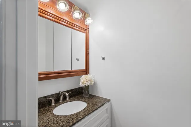 a view of balcony with furniture