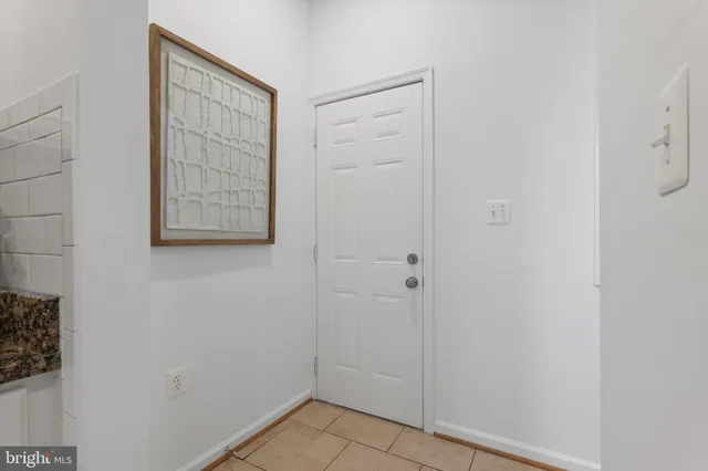 a view of a porch with furniture