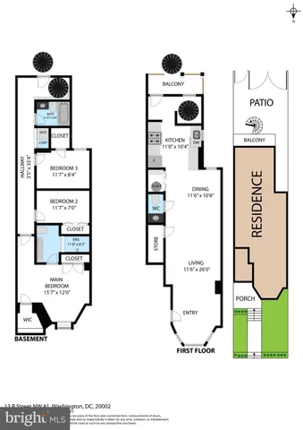 $659,000 | 13 R Street Northeast, Unit 1, Washington, DC 20002