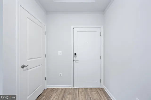 wooden floor in an empty room