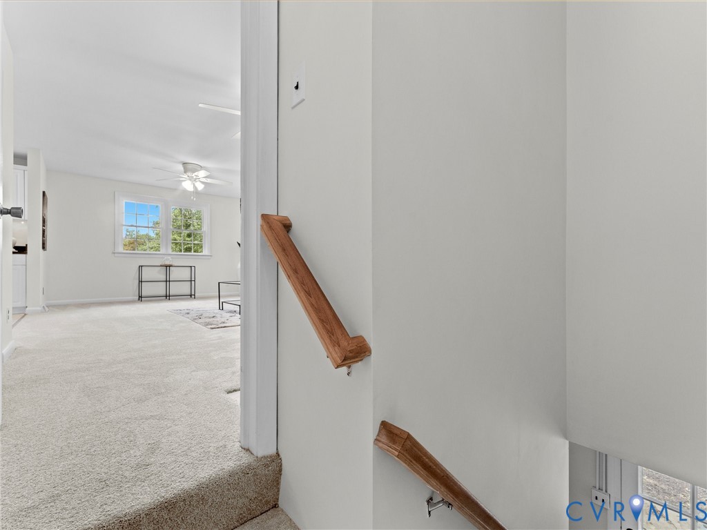 4111 Stratford Road Richmond, VA 23225 - Photo 49 of 72 Stairs to basement off family room