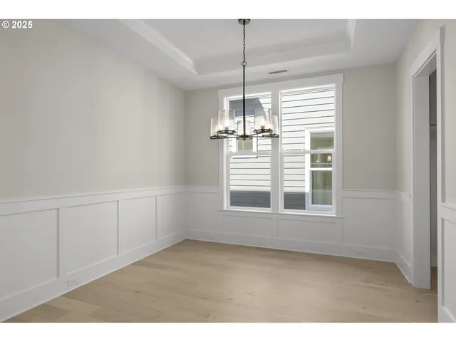 a view interior of a house and chandelier wooden floor windows
