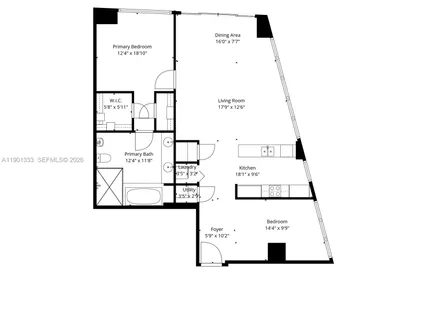 a picture of a floor plan
