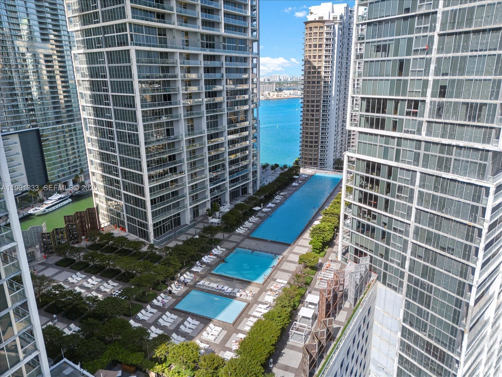 475 Brickell Avenue, Unit 5507 Miami, FL 33131 - Photo 20 of 21 a view of house with a yard