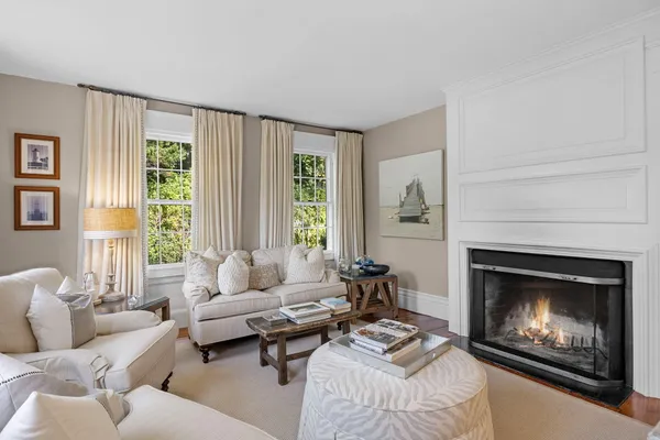 a very nice looking room with a large window