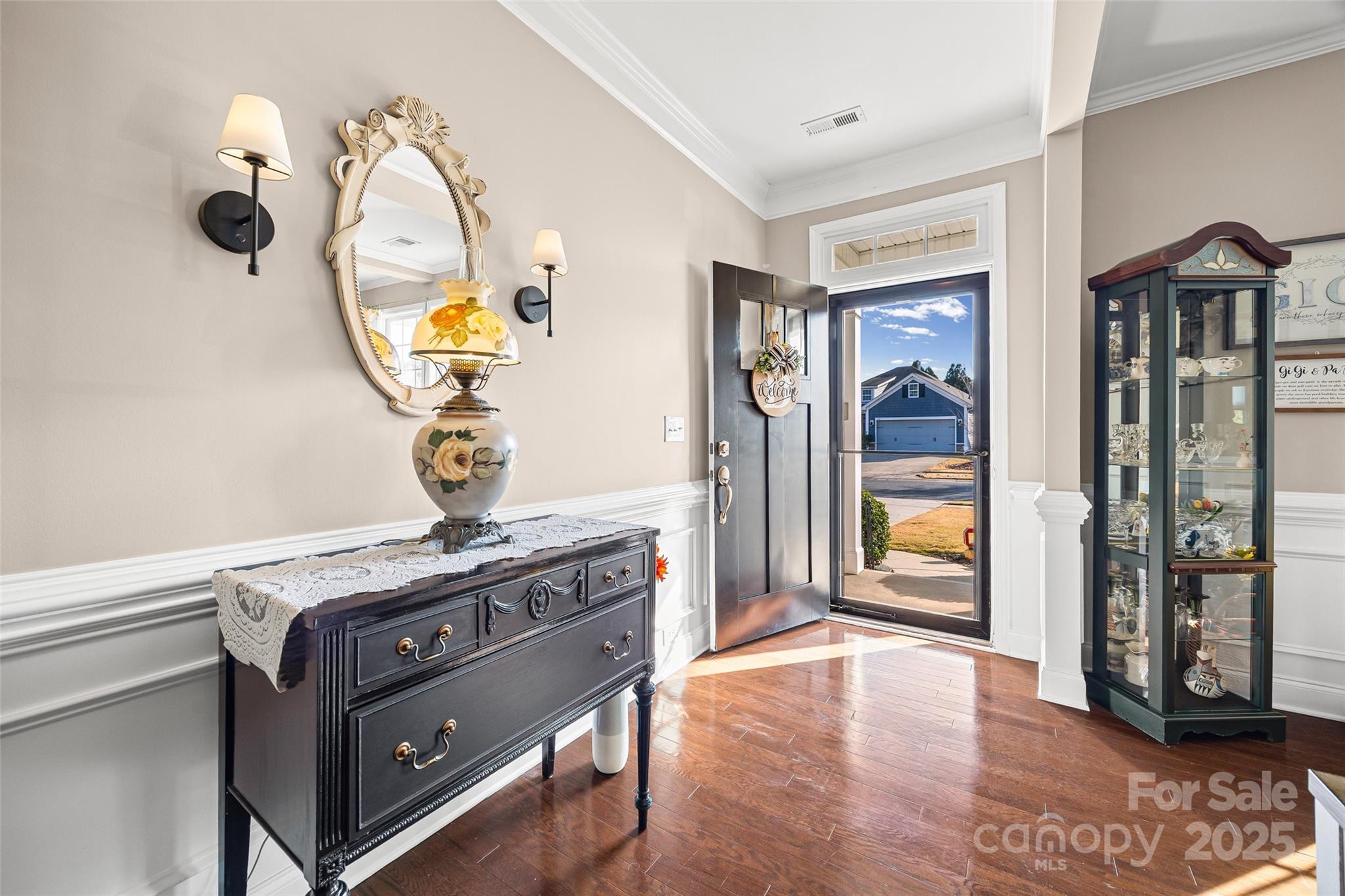 1141 Black Walnut Road Clover, SC 29710 - Photo 4 of 38 a view of living room with furniture and wooden floor