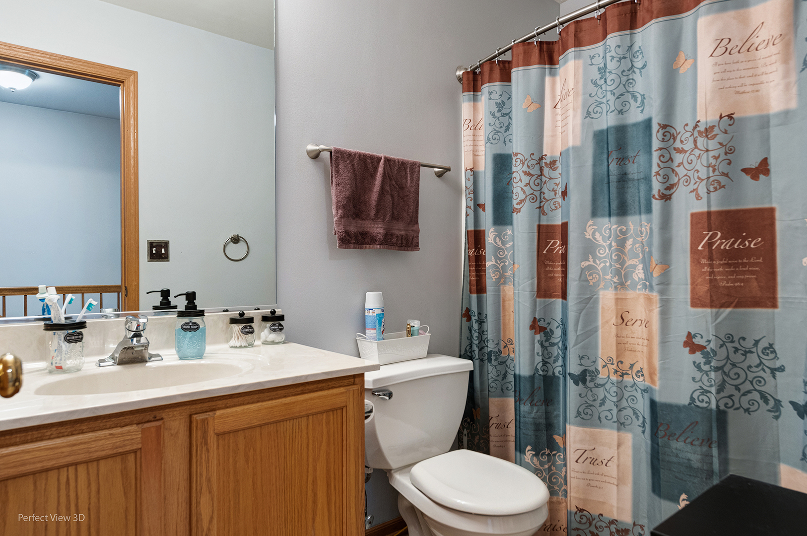 5802 Emerald Pointe Drive Plainfield, IL 60586 - Photo 15 of 28 a bathroom with a sink a toilet and shower