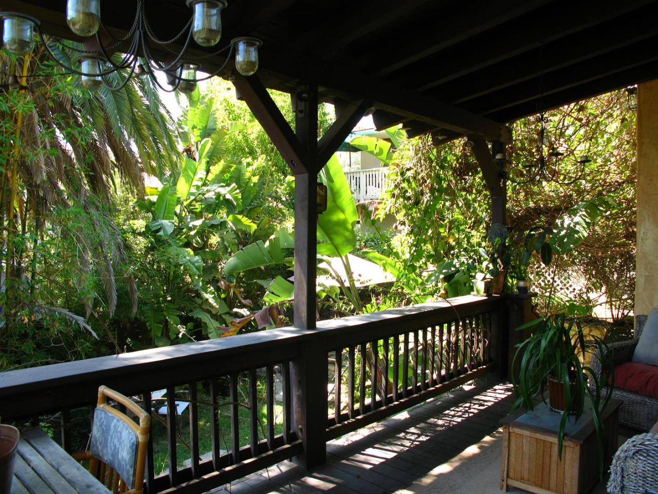 1423 Alta Vista Road Santa Barbara, CA 93103 - Photo 8 of 17 a view of a balcony with wooden floor