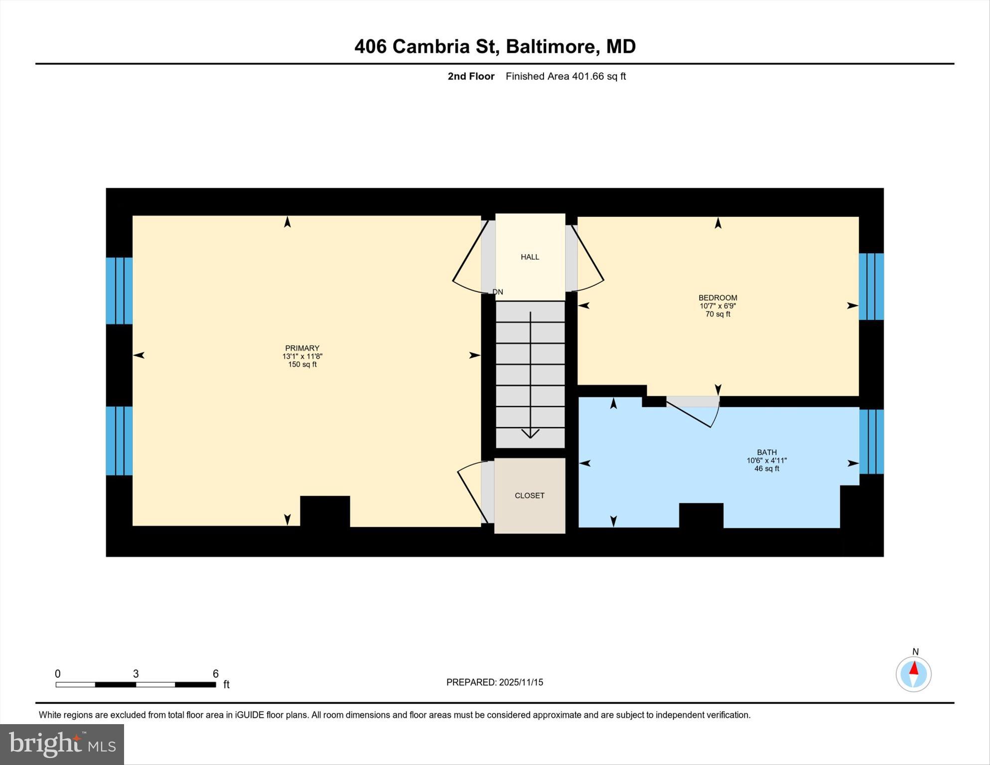 406 Cambria Street Baltimore, MD 21225 - Photo 25 of 26 a picture of a floor plan